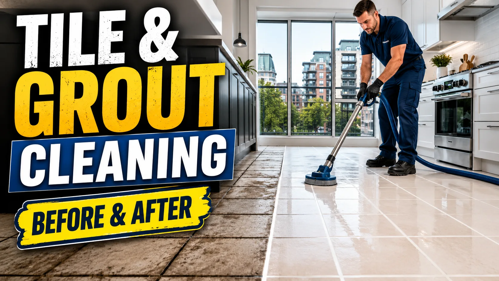 Tile and grout restoration